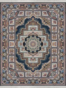 فرش 1200 شانه طرح حوض نقره