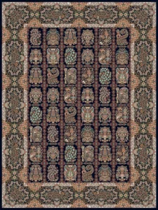 قاب باستان سرمه ای