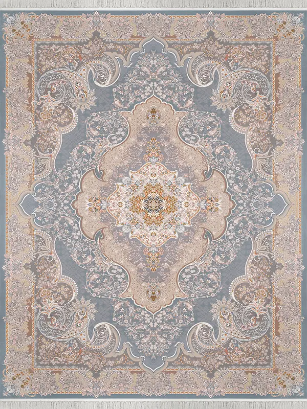 فرش 1200 شانه طرح مهتاب