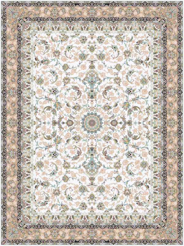 1200 Reed Afshan Kazhal Persian Carpet Design