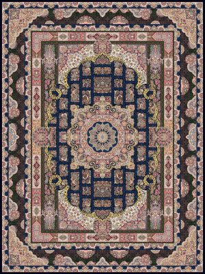 1200 Reed Tara Persian Carpet Design