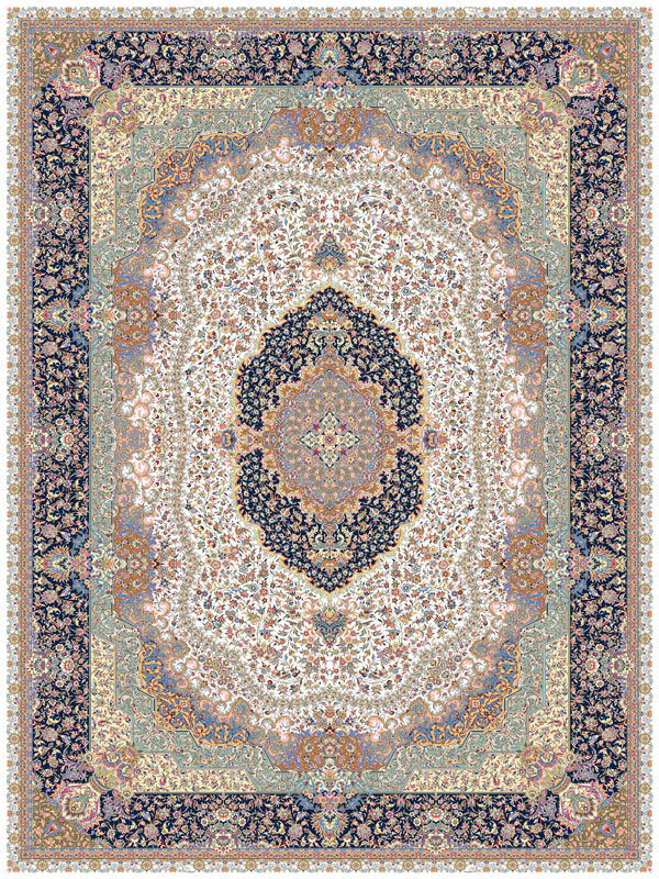 1200 Reed Seraj Persian Carpet Design