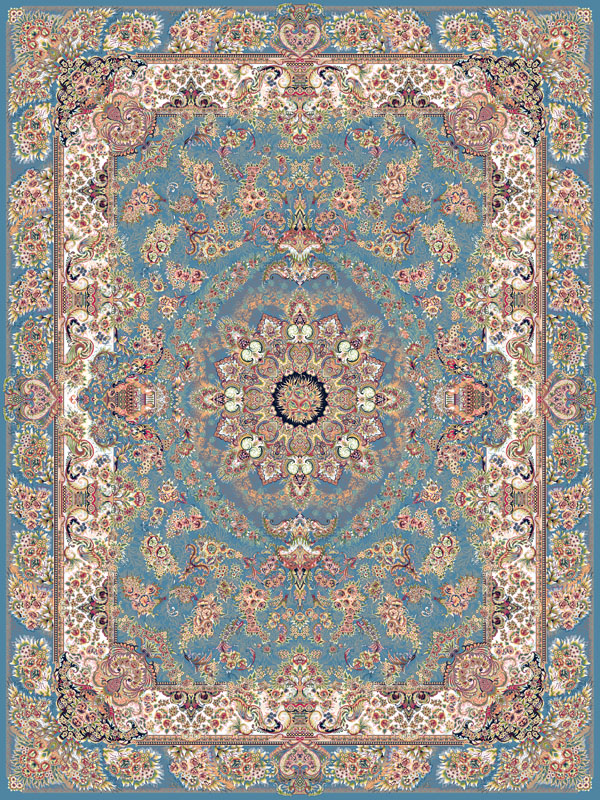 1200 Reed Safa Persian Carpet Design