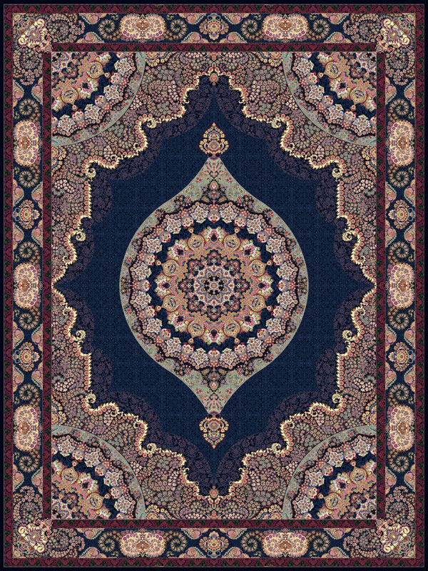 1200 Reed Pari Persian Carpet Design