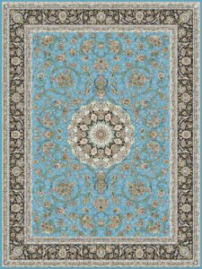 بهشت آبی حاشیه سرمه ای