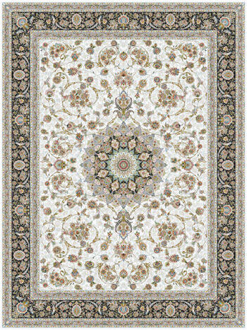 بهشت کرم حاشیه سرمه ای