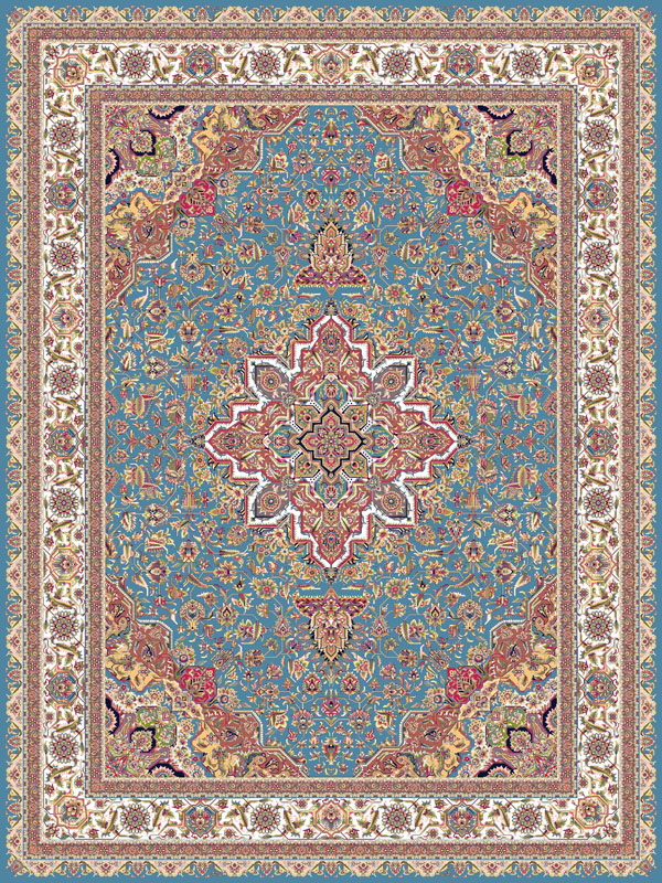 1200 Reed Sarir Persian Carpet Design