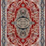فرش 1200 شانه طرح روژین