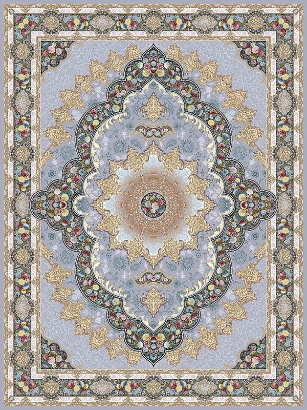 آروانا نقره ای (1200 شانه) 9متری