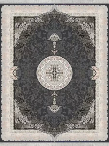 فرش 1200 شانه طرح آنکارا طوسی