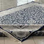 طرح افشان رزا سرمه ای