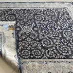 طرح افشان رزا سرمه ای