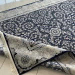 طرح افشان رزا سرمه ای