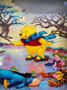 فرش کودک طرح خرس وینی پو