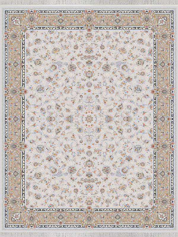 فرش 1500 شانه طرح افشان نسیم