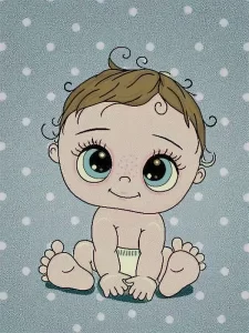 فرش کودک طرح نی نی