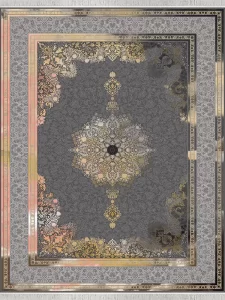 فرش 1200 شانه طرح مدرن نورا