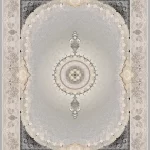 فرش 1200 شانه طرح ماهلین
