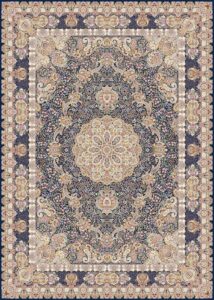 فرش 1500 شانه طرح سالاری سرمه ای