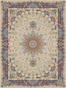 شکوه نقره ای حاشیه سرمه ای