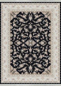 فرش 1200 شانه طرح افشان صبا سرمه ای