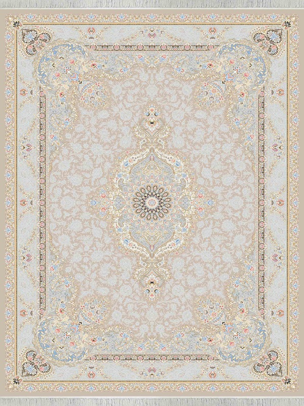 فرش 1200 شانه طرح ترلان