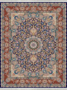 فرش 1500 شانه طرح گلوریا