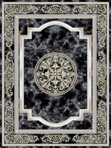 فرش مدرن 1200 شانه طرح نورا 26