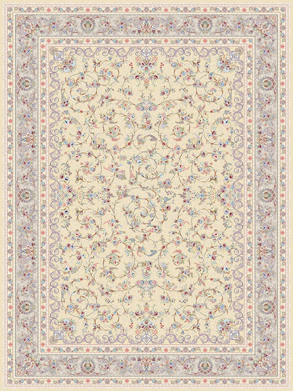 فرش 1500 شانه طرح رزلند