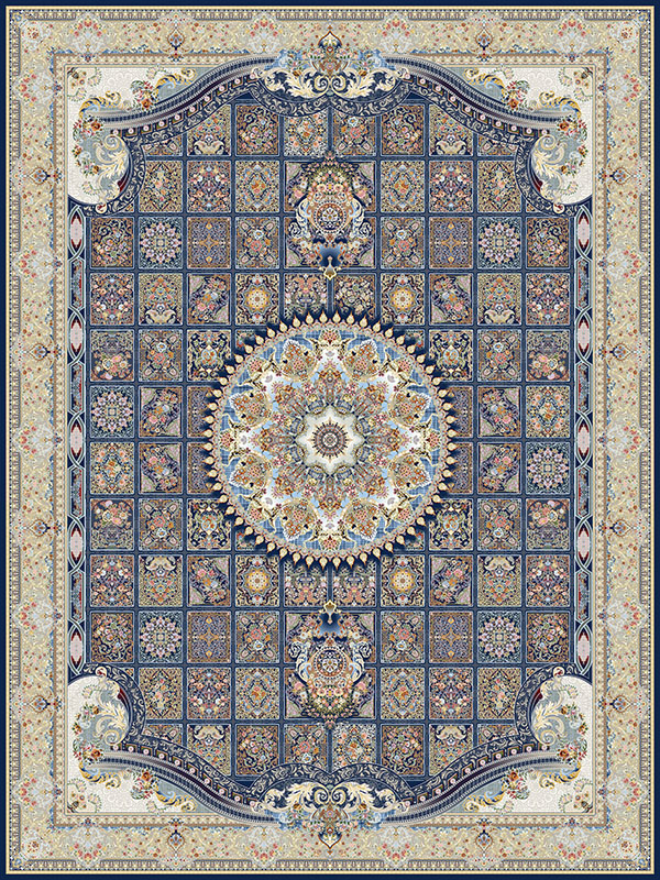 فرش 1500 شانه طرح مهوا