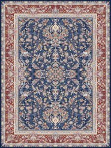 فرش 1500 شانه طرح گلباران
