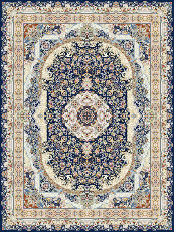 فرش 1500 شانه طرح عسل