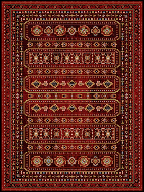 فرش 1200 شانه طرح درنا