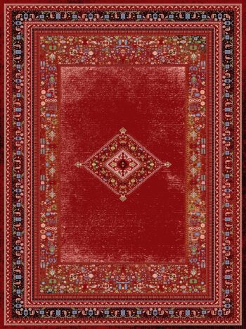 فرش 1200 شانه طرح سلین وینتیج