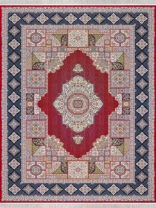 فرش ماشینی 1200 شانه طرح جوشقان لاکی