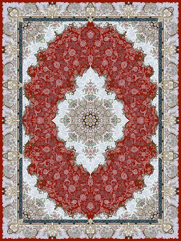 فرش 1200 شانه طرح رکسانا