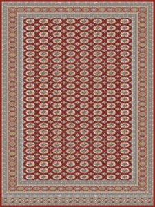 فرش 1200 شانه طرح مخمل ترکمن