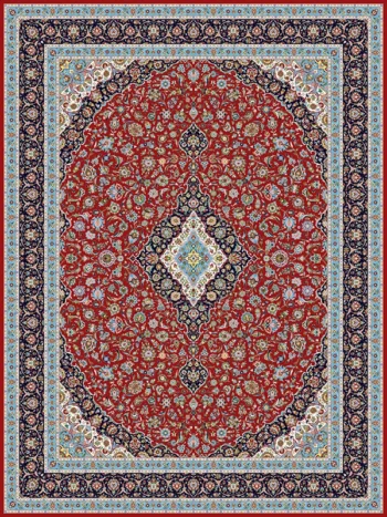 فرش 1200 شانه طرح کاشان