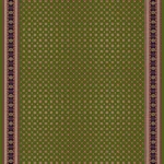 فرش 1200 شانه طرح خشتی ترکمن