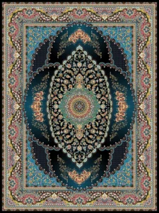 رنگین کمان سرمه ای