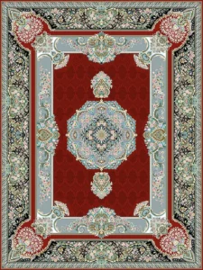 فرش 1200 شانه طرح ژاکلین