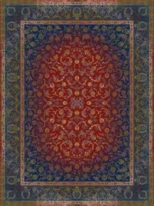 فرش 1500 شانه طرح تانگو