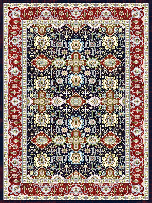 فرش 1200 شانه طرح نارین