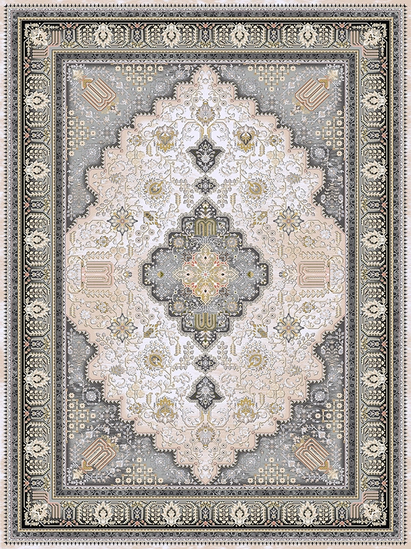 فرش مدرن 1200 شانه طرح نورا 28