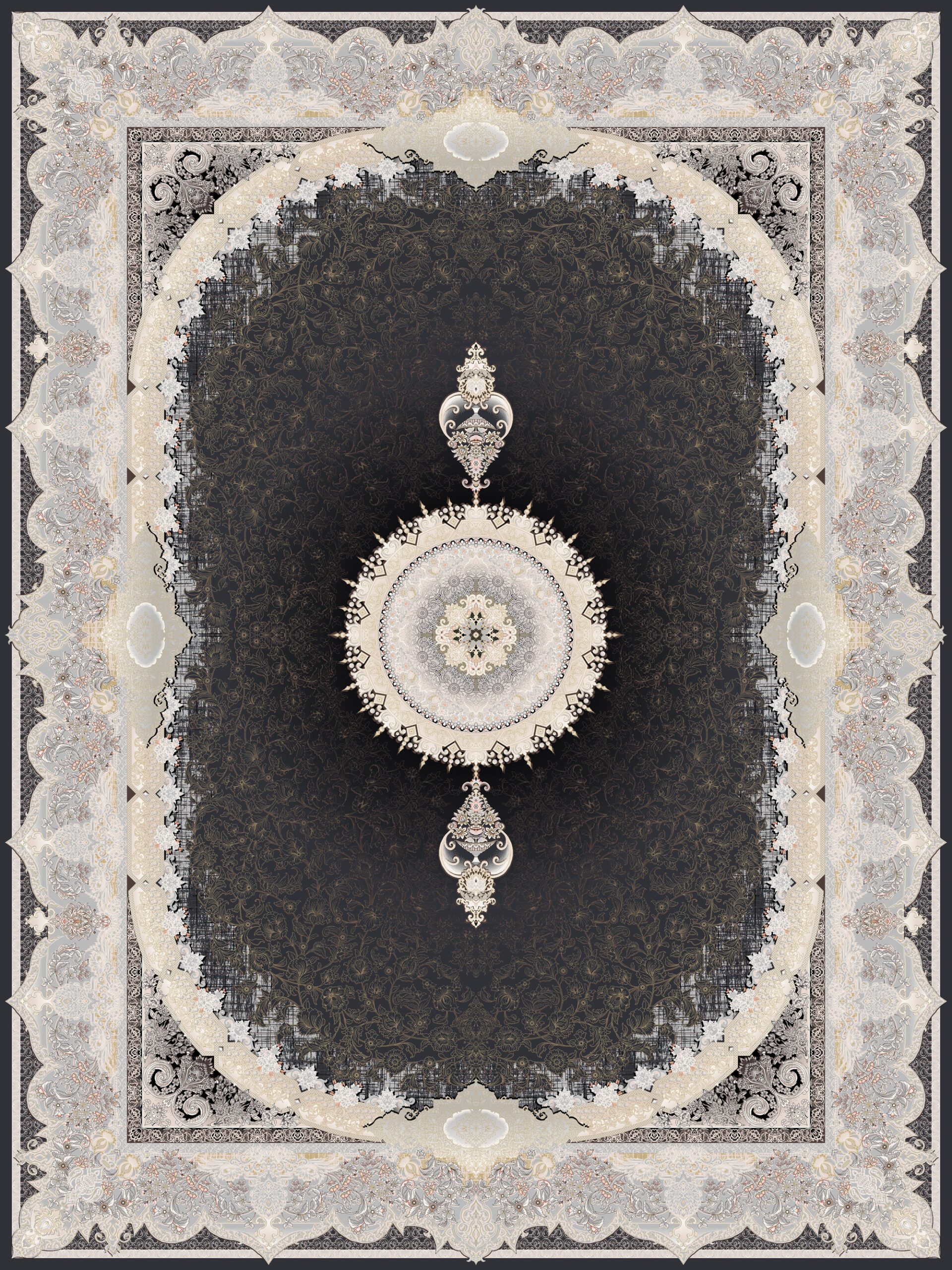 فرش ماشینی کاشان