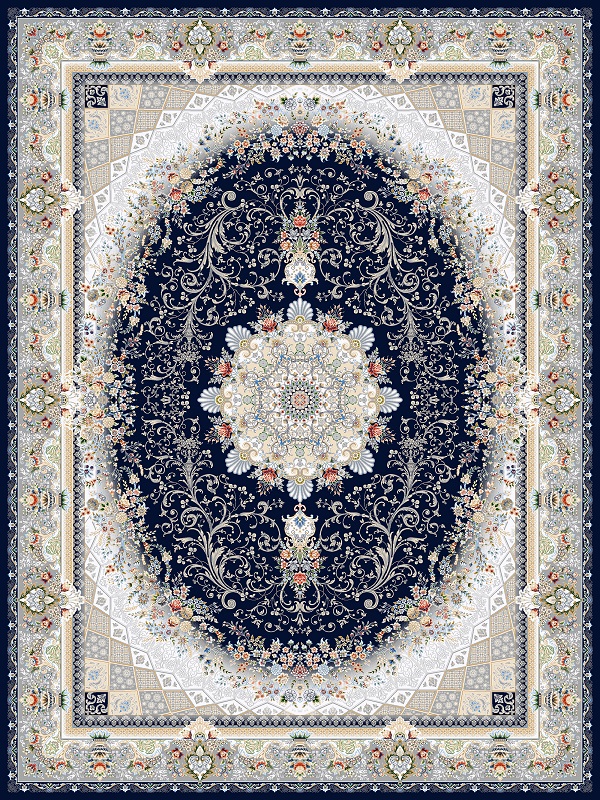 فرش 700 شانه طرح فروردین